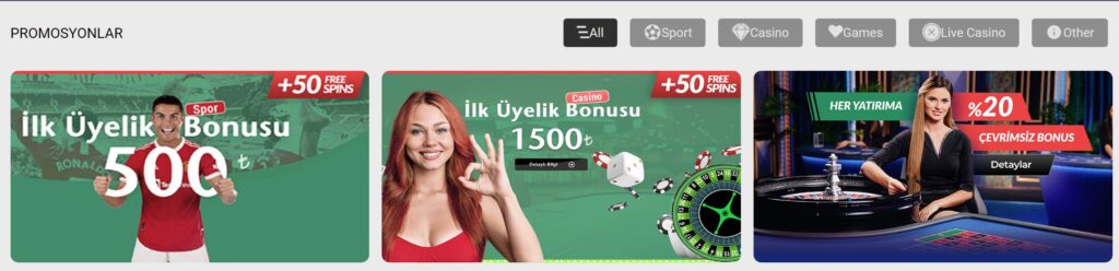 cepbahis bonusları
